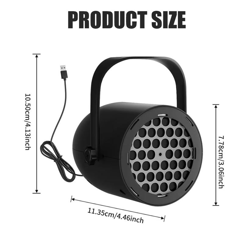 Joytutus LED Christmas Projection Lamp 5V/1A with 16 Patterns USB Powered for Home & Car Use Dynamic Stage Projector for Holiday Party Atmosphere - ModoCoveDesign