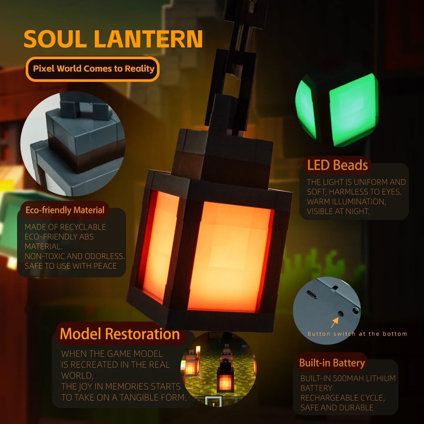 lantern - shaped lamp - ModoCoveDesign