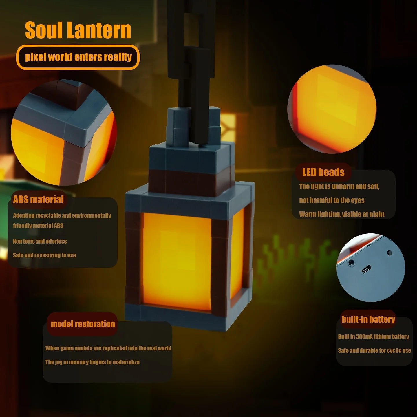 lantern - shaped lamp - ModoCoveDesign