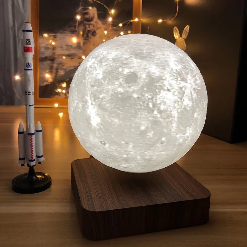 levitating moon lamp - ModoCoveDesign