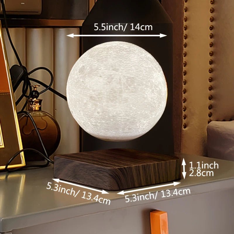 levitating moon lamp - ModoCoveDesign